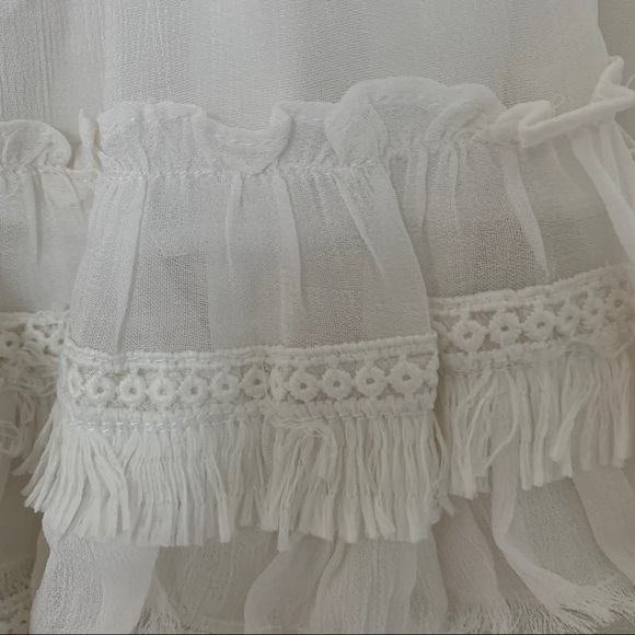 MISA Lupyta White Skirt - Picture 3 of 5